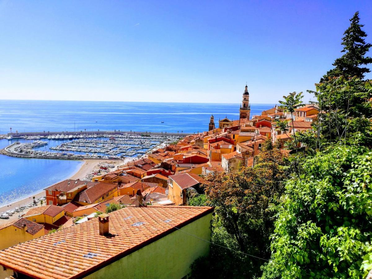Traverse Du Vieux Chateau Menton Bagian luar foto