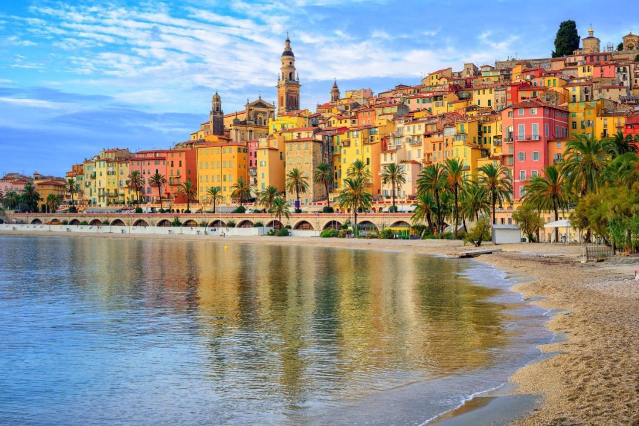 Traverse Du Vieux Chateau Menton Bagian luar foto