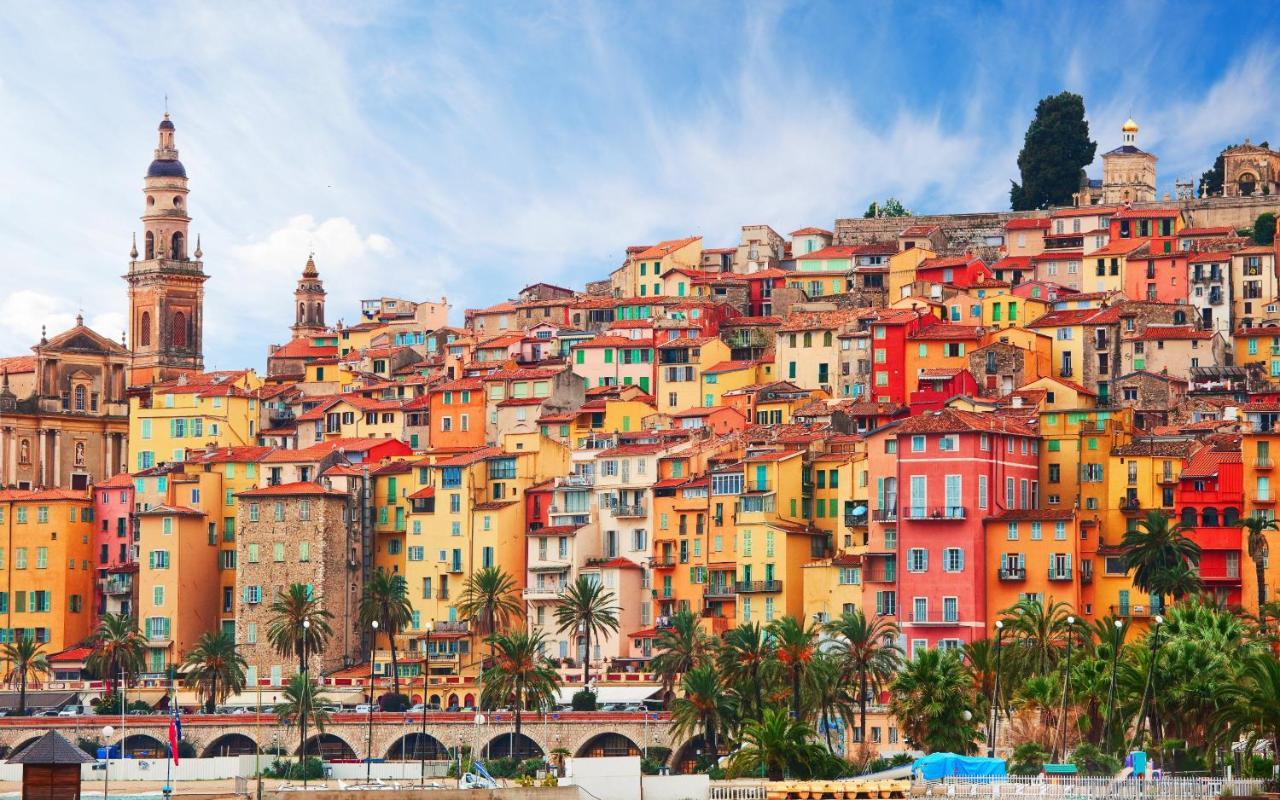 Traverse Du Vieux Chateau Menton Bagian luar foto